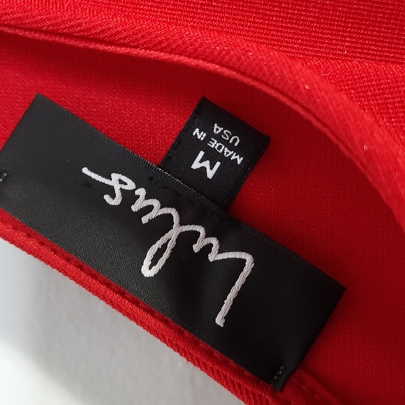 - NWT LULUS RED DRESS SZ M - Picture 4 of 10